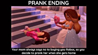 When You Ask For Robux different Endings Pt24