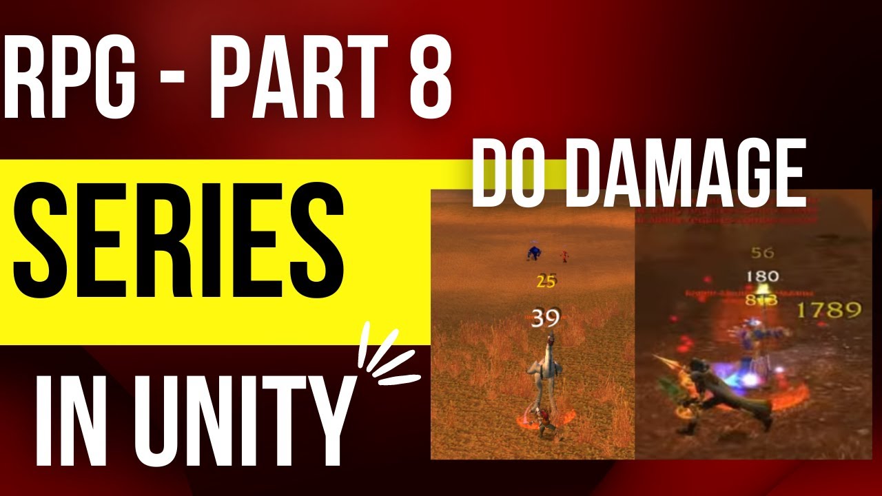 Unity RPG series - Do damage to Enemy part 8 Tutorial - YouTube