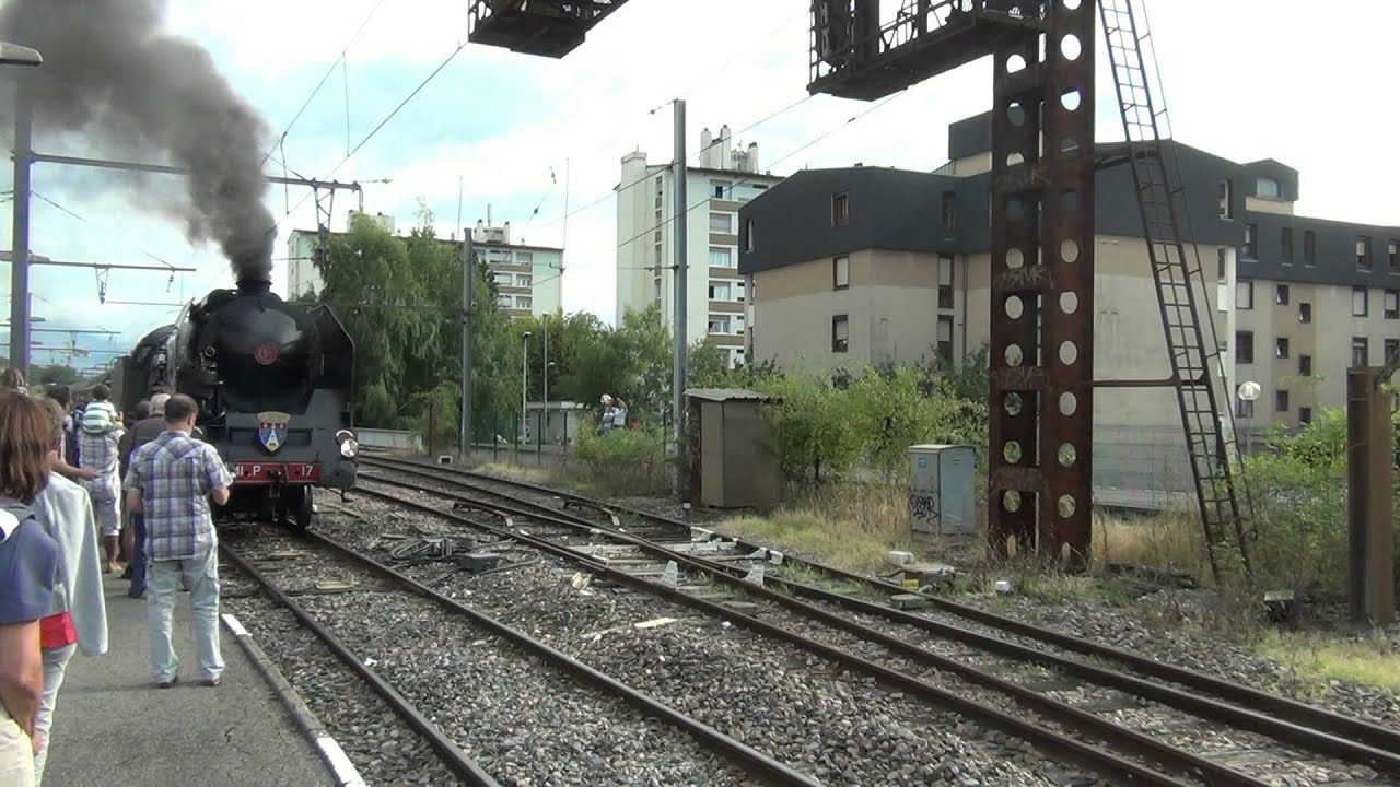La 241P17 sur le Savoie Vapeur Express YouTube