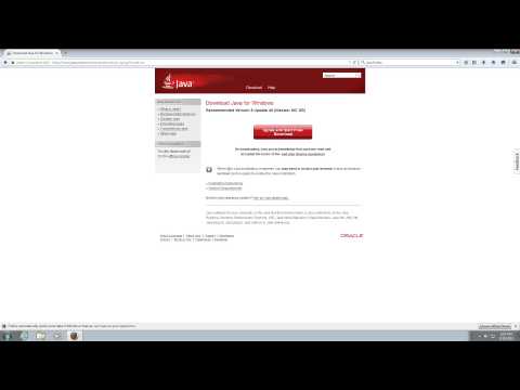 Installing Java on Windows 7 computer for Firefox