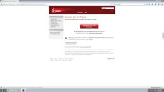 Installing Java on Windows 7 computer for Firefox