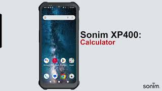 Sonim Xp400 - Calculator