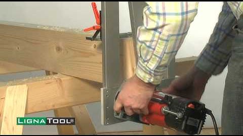 LignaTool Dovetail Mortise and Tenon Router Template Jig System