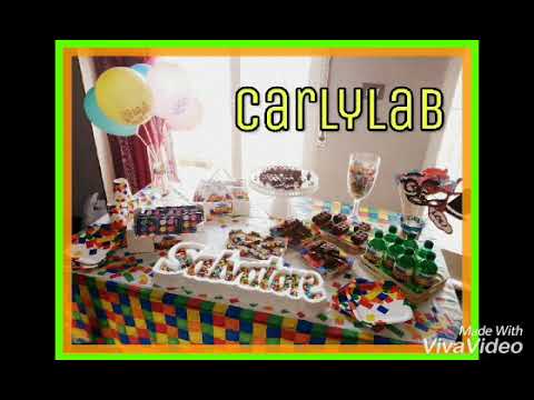 Sweet table LEGO - YouTube