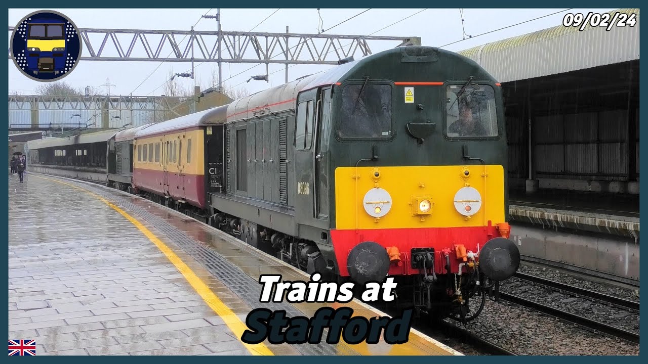 Trains at Stafford Station | 09/02/24