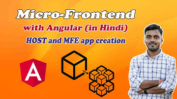 3. HOST and MFE app creation in Mono workspace in Hindi | Micro-frontend | Angular | Webpack | Amar