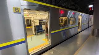 台鐵EMU800型3288次往永康列車停靠與離站-屏東火車站#台鐵 #台鐵列車 #emu800型 🚄🛤