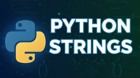 Working with Strings in Python