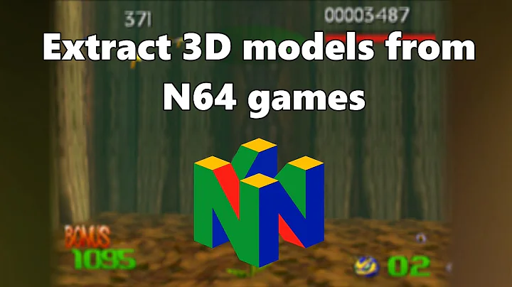 How I Extract 3D models from N64 games