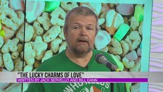 Jack Servello sings The Lucky Charms of Love written by Bill Dann WTAJ Studio 814