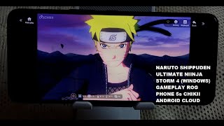 Rog Phone 5s Naruto Shippuden Ultimate Ninja Storm 4 (Windows) Gameplay Chikii Android Cloud Gaming screenshot 4