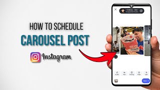 How to schedule carousel post on instagram
