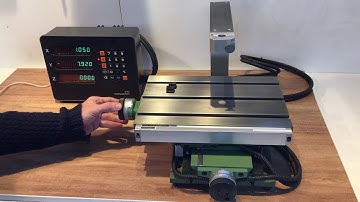 Saim cross-table with Heidenhain vrz 750