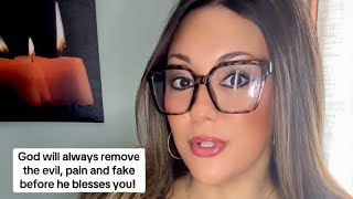 God Is Removing The Pain The Fake To Make Room For Your Blessings