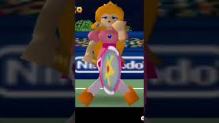 🎾 Every character in Mario Tennis getting hit by a tennis ball