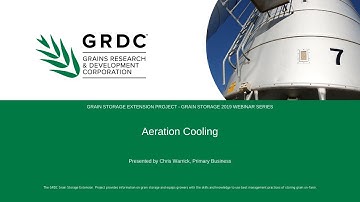 Grain Storage | Aeration Cooling