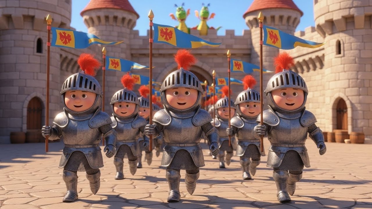 Royal Kings & Queens 👑🏰 Fun Castle Adventure Songs for Kids — Learn, Sing & Play and Many More!