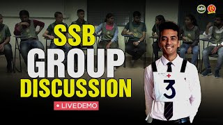 SSB Interview Group Discussion | SSB GD Live Demo & Feedback |SSB GD Topics | GD Tips | MKC screenshot 1