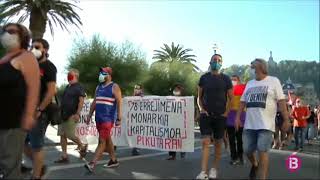 El País Basc Clama Borbons Fora, Fora Monarquia