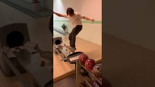 Skating a Bowling Alley🎳