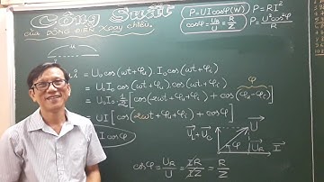 CÔNG SUẤT DÒNG ĐIỆN XOAY CHIỀU ( CƠ BẢN_P1)