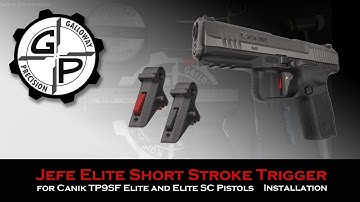 Jefe Elite Trigger for the Canik SF Elite Installation