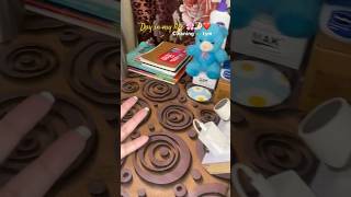 Messy table vs clean table 🫶🏻❤️🤌🏻 #cleaning #cleanmyspace #ytshorts #minivlog #trending #vlog
