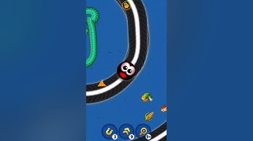 Worms Zone .io - Hungry Snake/wormate.io/slither.io #short video