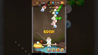 line bubble 2 level 412（無道具）