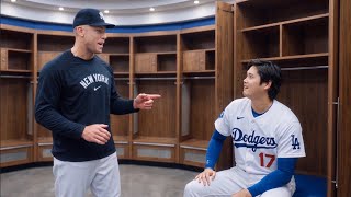 Aaron Judge CONGRATULATES Shohei Ohtani after Dodgers get SWEPT by the Milwaukee Brewers