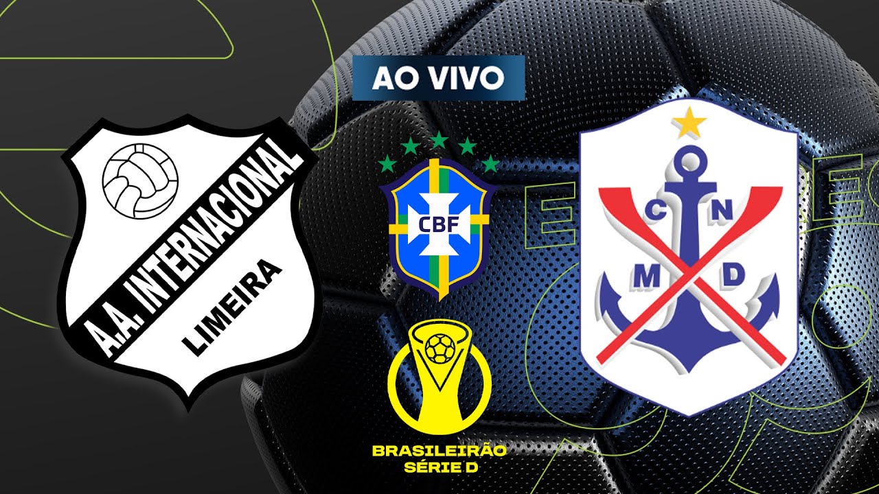 AO VIVO: BRASILEIRÃO SÉRIE D - INTER DE LIMEIRA X MARCÍLIO DIAS - 09/08/25