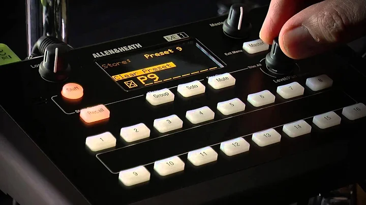 Allen & Heath ME-1 Personal Mixing System Setup Video 02