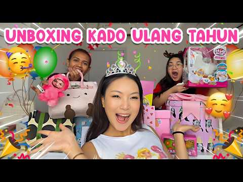 UNBOXING KADO ULANG TAHUN! TERNYATA ADA YG KASIH WILONA … part 1