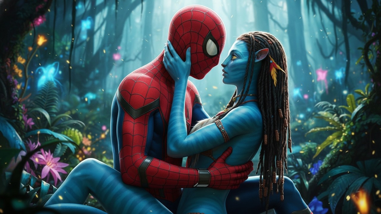 What If Spider-Man Married Neytiri (Avatar)?