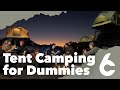 We've solved the age old tent camping problem - a comfortable night's sleep!
