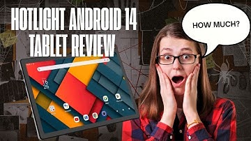 HotLight Android 14 Tablet Review | 10” IPS, 8GB RAM, 1TB Expandable, WiFi 6, Face ID!