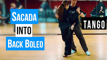 TANGO: Sacada into Counter Back Boleo.(05-13-2025)
