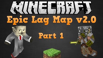 Minecraft Epic Jump Map v2.0 (lag edition) Part 1 : Milkshakes!!!