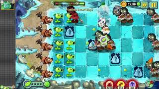 Plants vs Zombies 2 - Android Gameplay | Adventure | Frostbite Caves | Day 3