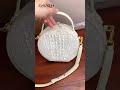 Túi da nữ may thủ công, màu da cá sấu bạch tạng Himalaya TB06#dodathucong #handmadeleatherbag