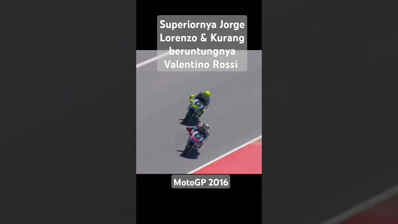 BATTLE FOR 1 LORENZO VS ROSSI IN MUGELLO MOTOGP 2016 