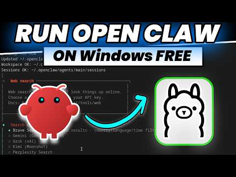 Thumbnail: How to Setup OpenClaw on Windows with Ollama