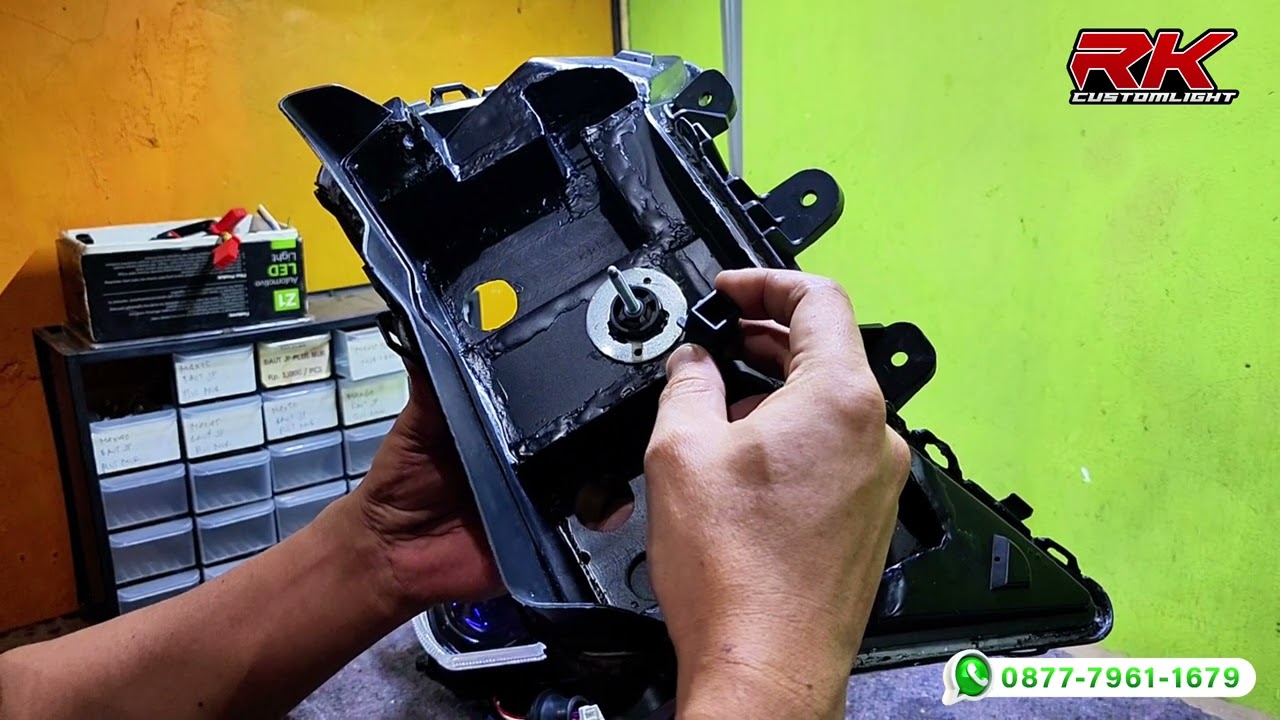 Tutorial Retrofit Biled Motor Leveling Dan D2 Laser Di Vario KZR