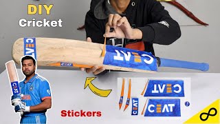 DIY CEAT Cricket bat Stickers | क्रिकेट बैट Restoration |