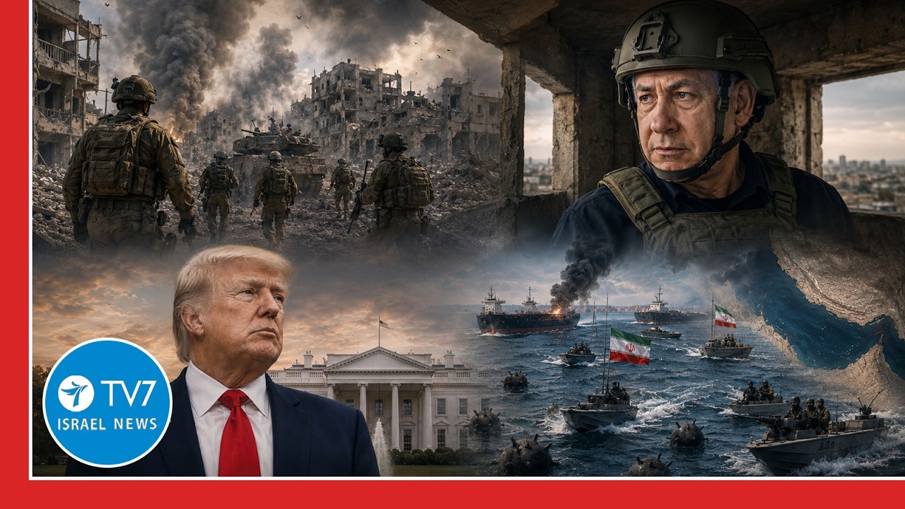 Netanyahu vows Hamas disarmament; Iran disrupts Hormuz shipping TV7 Israel News - 3 Sept.