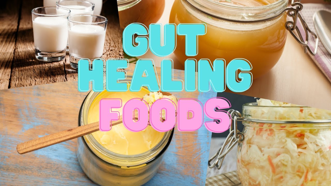 ESSENTIAL foods to heal the gut - Must Know!! - YouTube