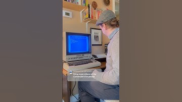 Get closer to your hardware with Commodore BASIC! Printing directly from the C.L.I #adultswim #80s