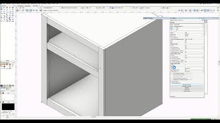 Frontrahmen erstellen mit der Möbel-CAD-Software ElementsCAD für Vectorworks