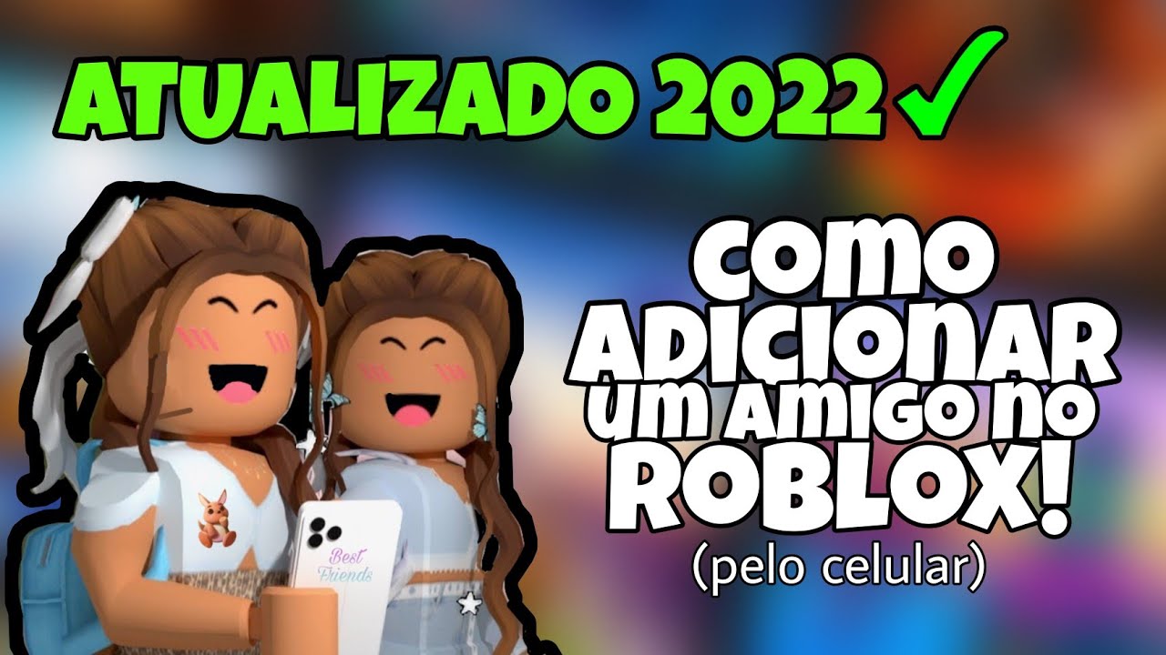 COMO JOGAR JUNTO COM O SEU AMIGO NO ROBLOX (PARTY NO CHAT) 