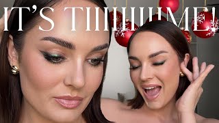 It's Time For A Holiday Makeup Look! Green Party Wing